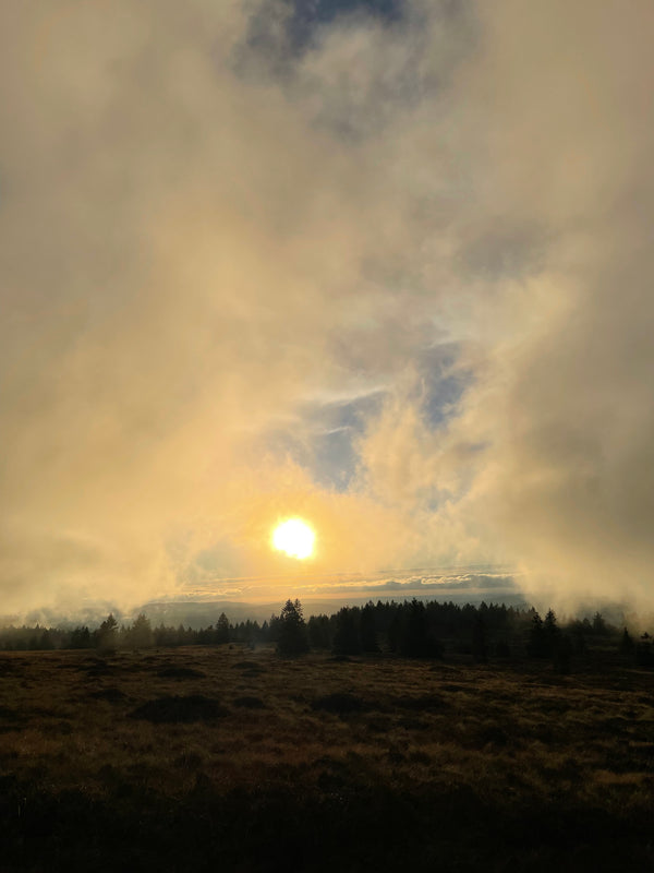 coucher de soleil vosges