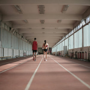 piste d'athlétisme indoor