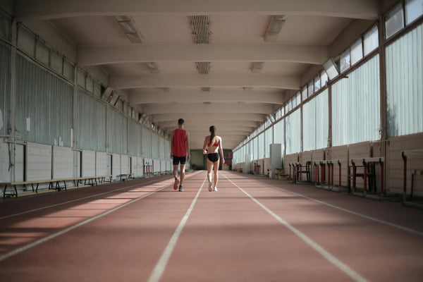 piste d'athlétisme indoor